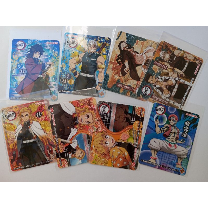 [CHÍNH HÃNG] Sticker Kimetsu No Yaiba, chính hãng Nhật. KNY. Demon slayer, Tanjirou, Tomioka Giyuu, 