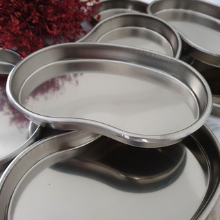 Khay inox chữ nhật đựng dụng cụ