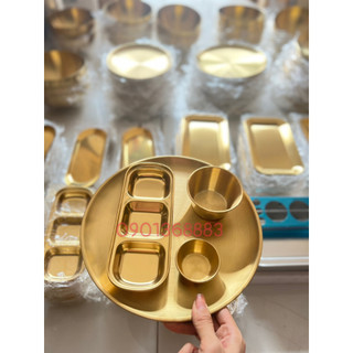 Khay inox chữ nhật đựng dụng cụ