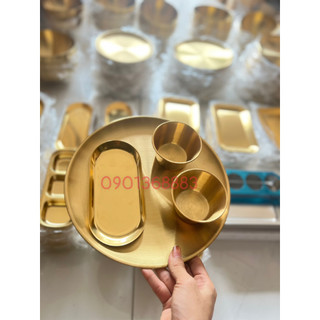 Khay inox chữ nhật đựng dụng cụ