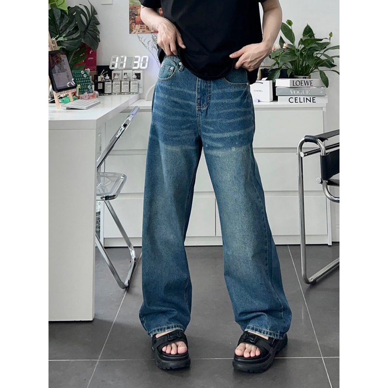 QUẦN JEANS NAM ÚNISEX