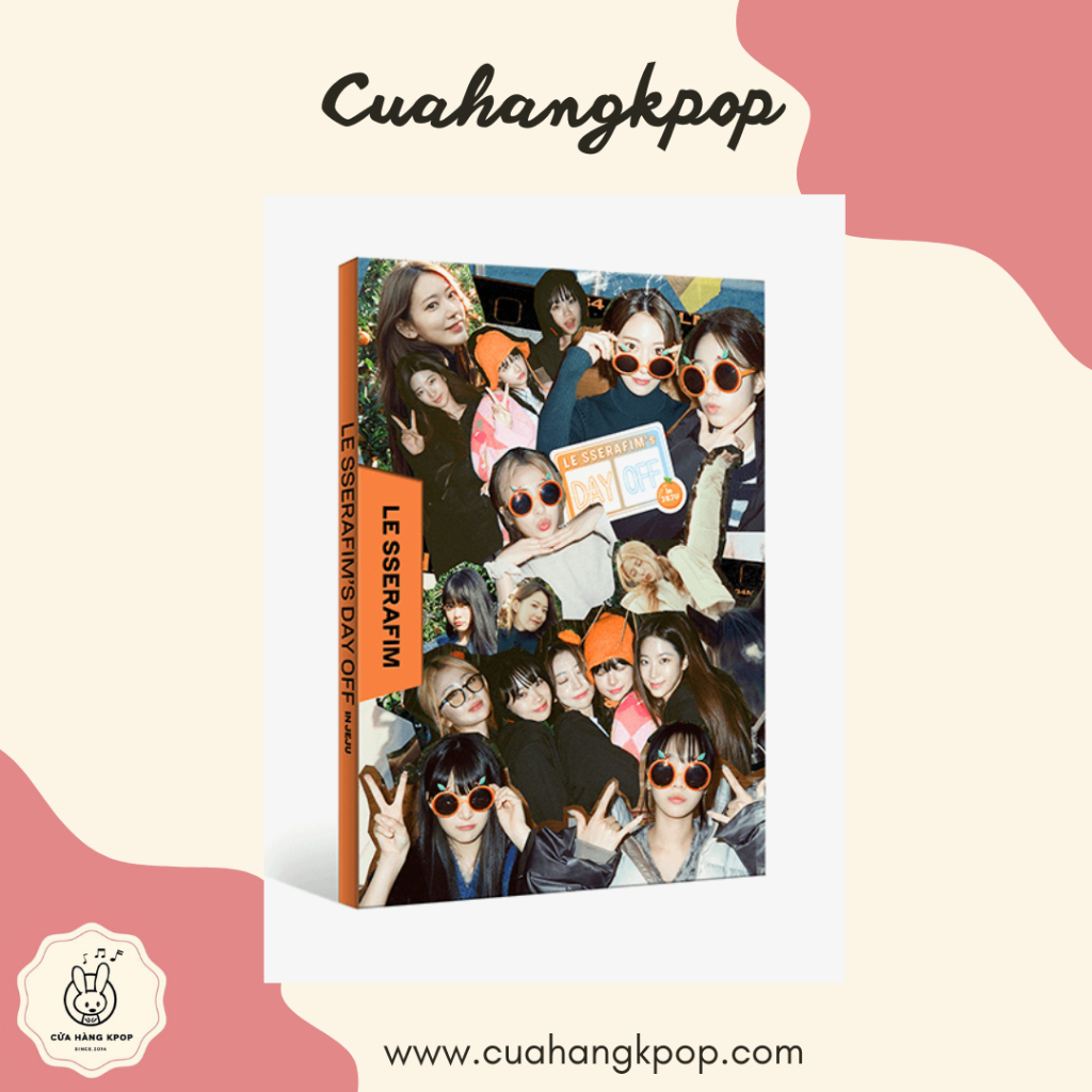 Photobook LE SSERAFIM -  chính hãng - Cửa hàng Kpop
