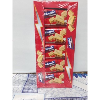 Bánh Cracker Kẹp Hai Lớp Kem Sôcôla Magic Cream