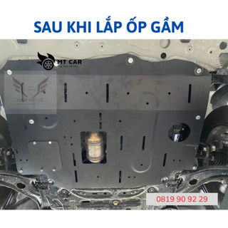 Tấm chắn bùn gầm xe ô tô Toyota Veloz/ Raize/ Avanza 2023 ốp gầm sơn chống rỉ chắn gầm oto chống đá văng tặng ốc Inox