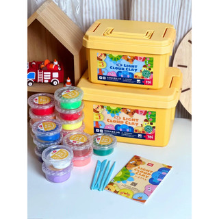 Đồ chơi đất nặn không hàn the tạo hình thủ công đất sét an toàn cho trẻ clay borax free