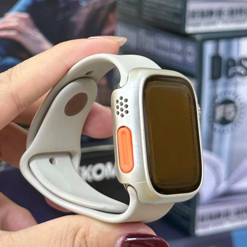 Ốp kèm kính giả Ultra Watch 49 mm cho Apple Watch Series 8 , 7, 6 , SE, 5 , 4 / 44 mm, 45 mm , 41 mm , 44 mm