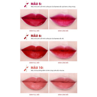 Son Kem Lì  Innisfree Real Fit Matte Liquid