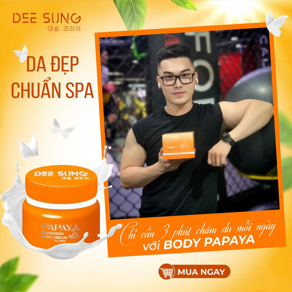 Kem Dưỡng Trắng Body Papaya