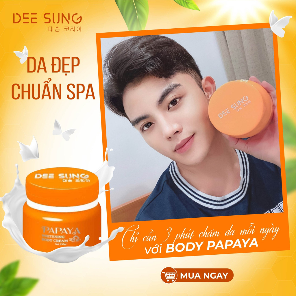 Kem Dưỡng Trắng Body Papaya