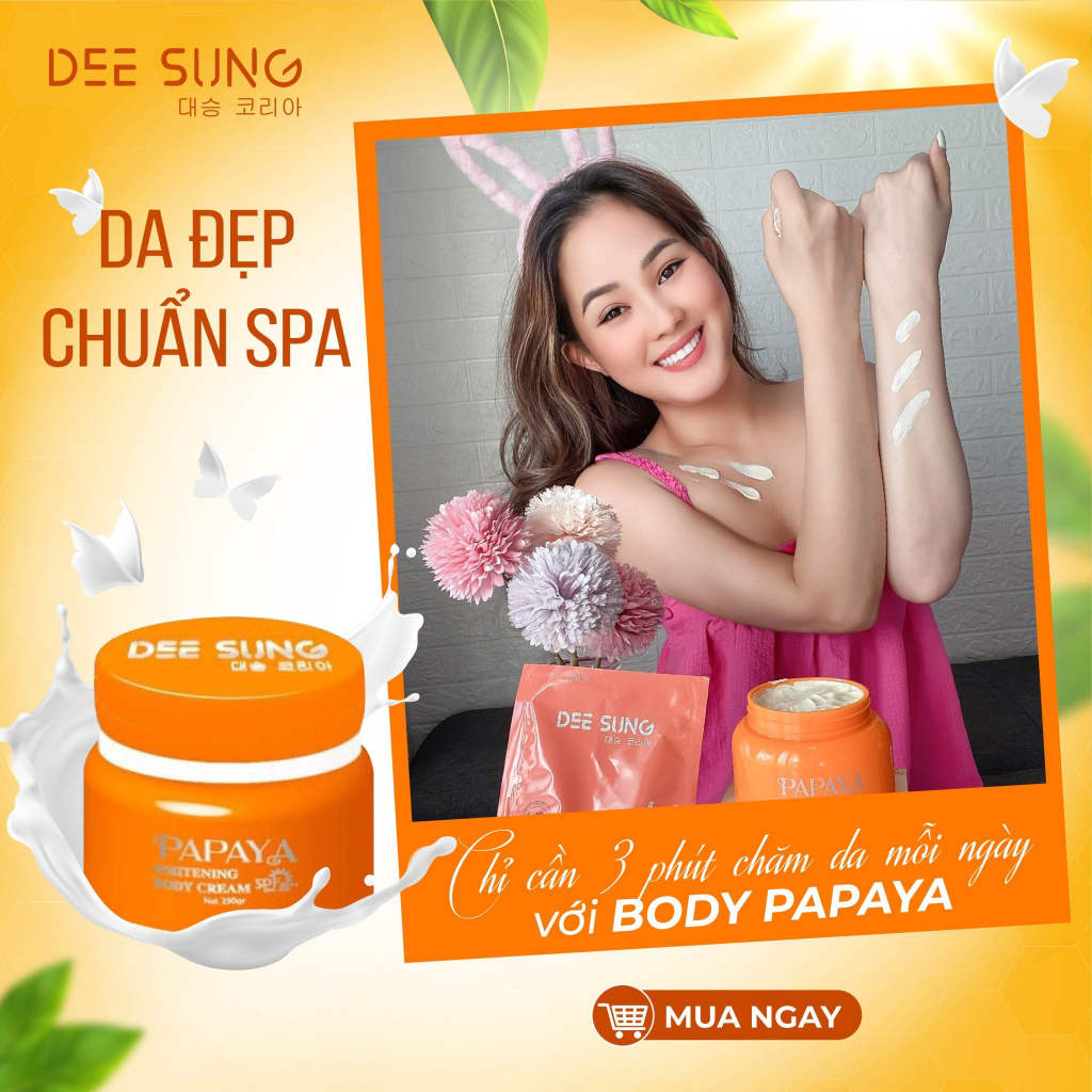 Kem Dưỡng Trắng Body Papaya