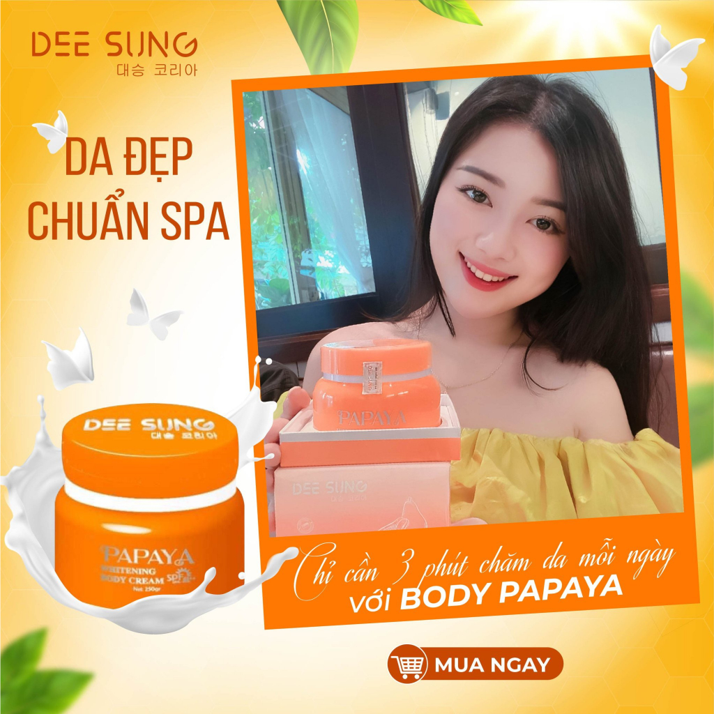 Kem Dưỡng Trắng Body Papaya