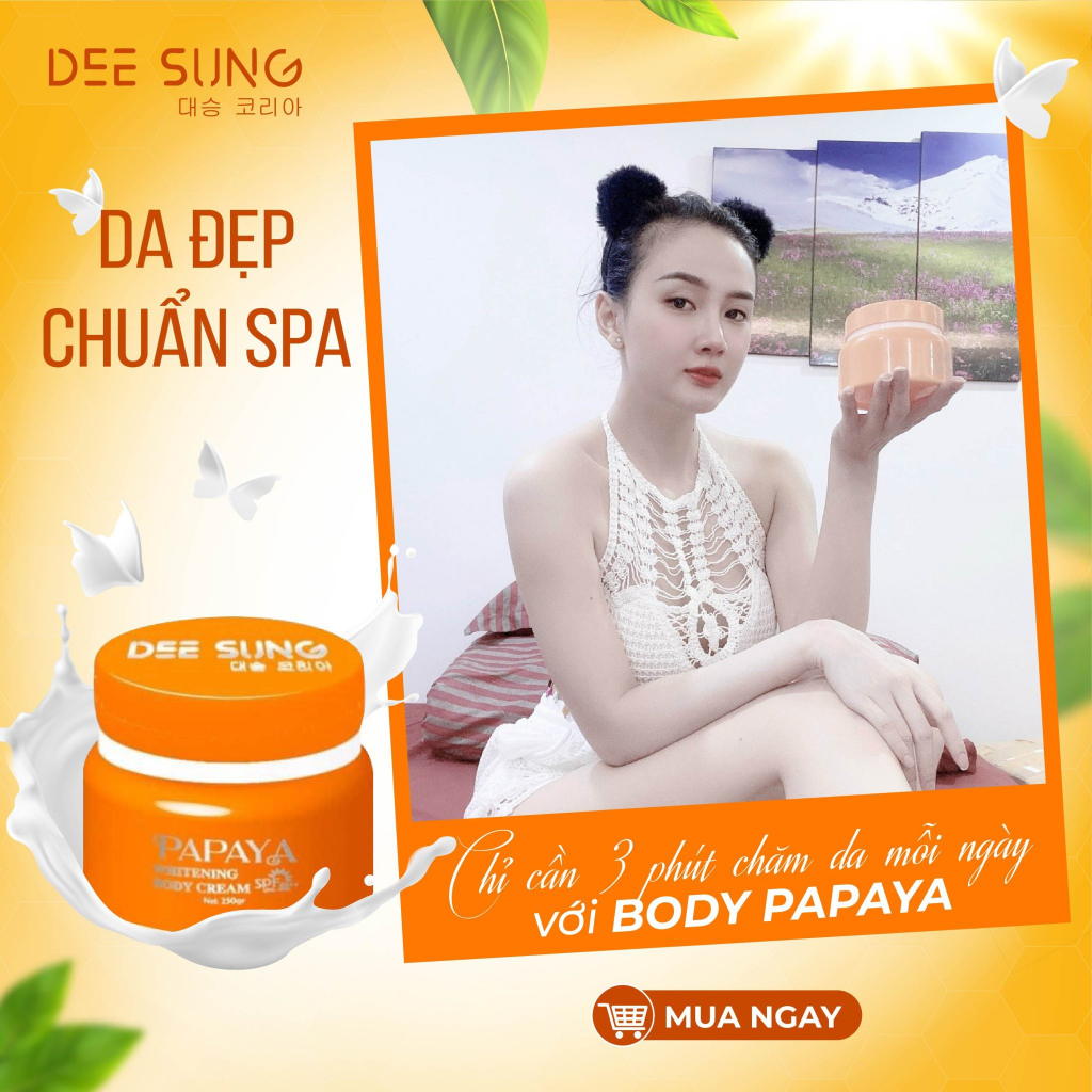 Kem Dưỡng Trắng Body Papaya