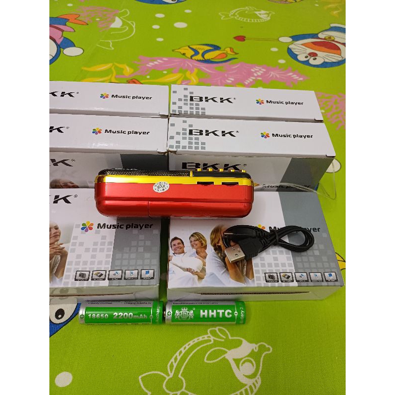 Loa Đài Nghe kinh pháp.BKK-B851+2pin+2 khai đễ Thẻ.Có hỗ Trợ Radio Đài Fm.