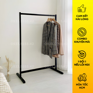 Sào Đơn nhỏ 1m20 x 1m20 treo quần áo size [ FREE SHIP-RẺ] sắt sơn tĩnh điên-dễ tháo lắp và vận chuyển