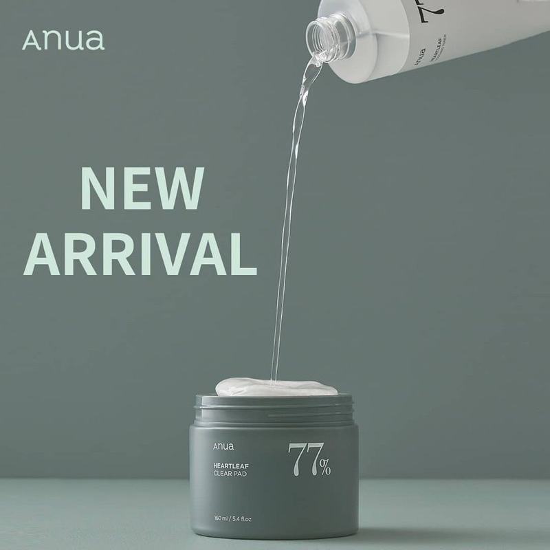 Toner pad làm dịu da giảm mụn Anua 77 Heartleaf Toner pad