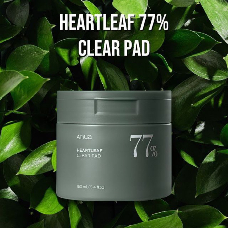 Toner pad làm dịu da giảm mụn Anua 77 Heartleaf Toner pad