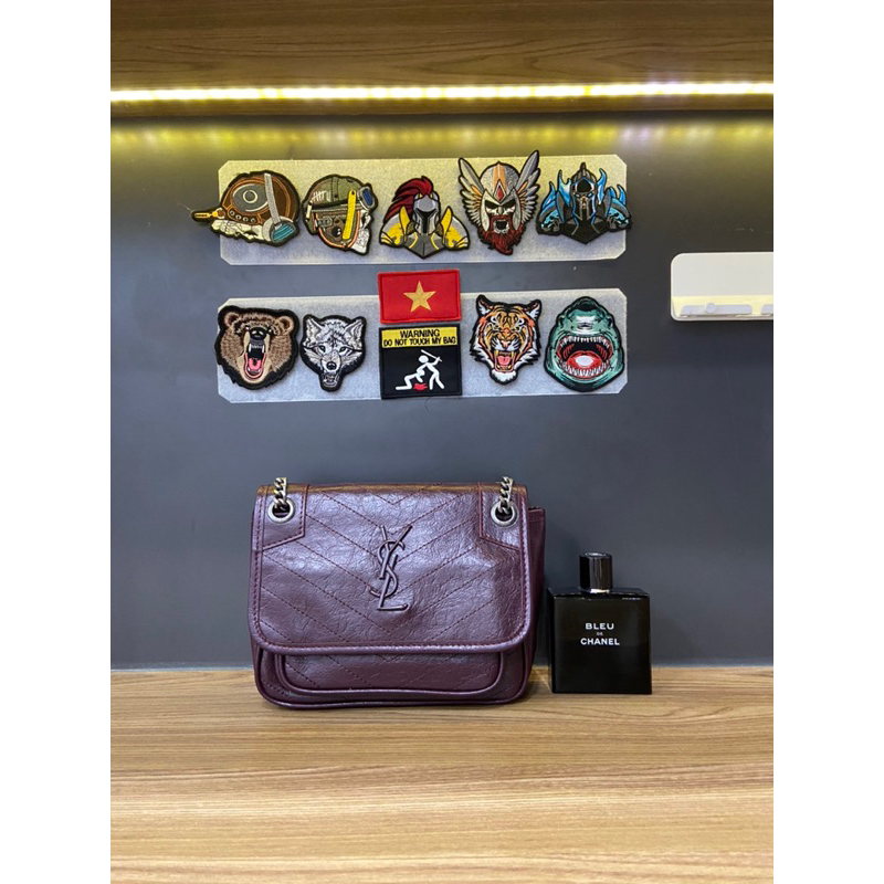 Túi si da thật Y.S.L 23