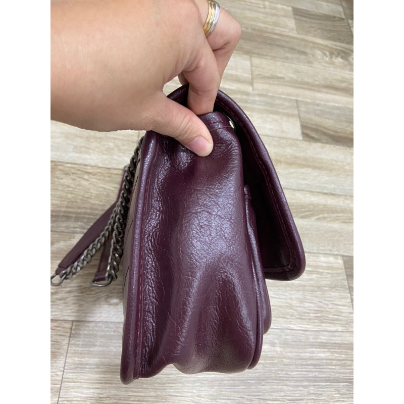 Túi si da thật Y.S.L 23