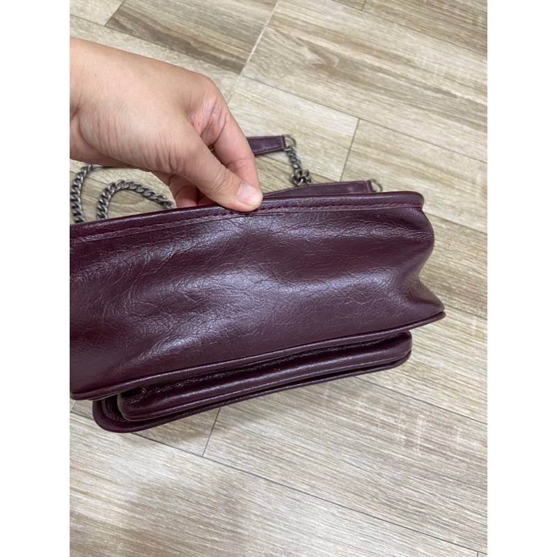 Túi si da thật Y.S.L 23