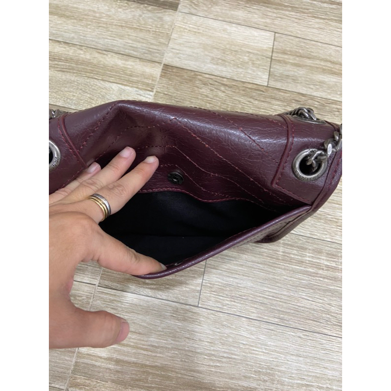 Túi si da thật Y.S.L 23