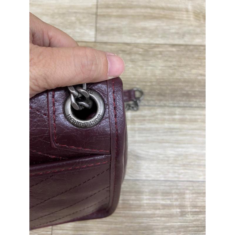 Túi si da thật Y.S.L 23