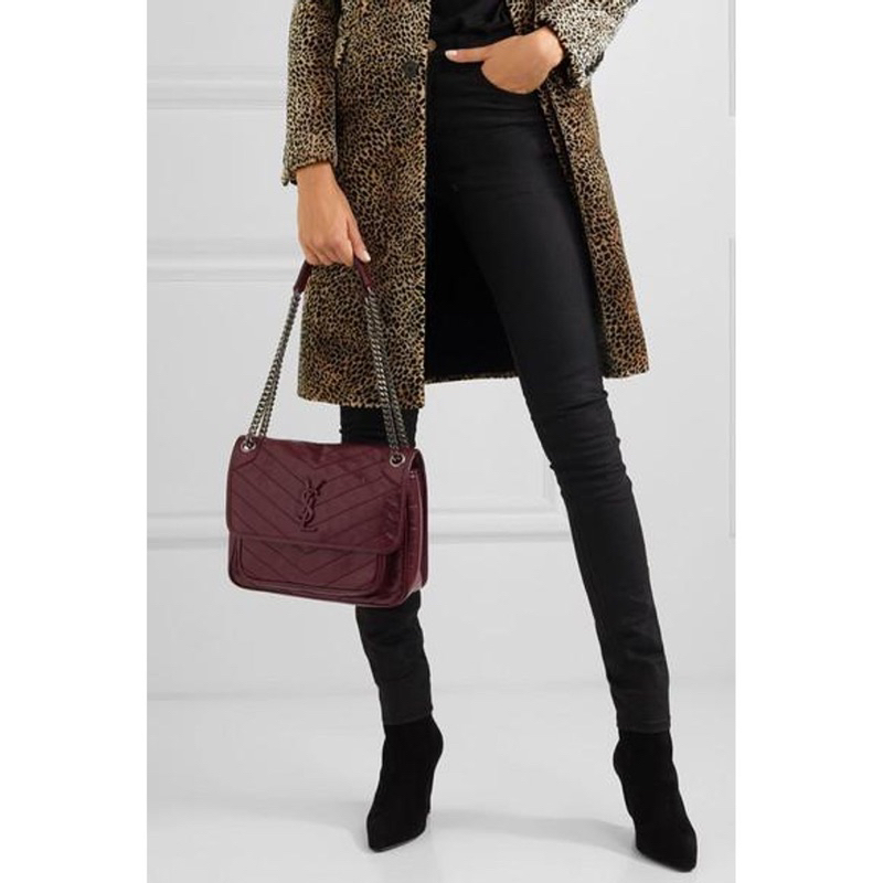 Túi si da thật Y.S.L 23