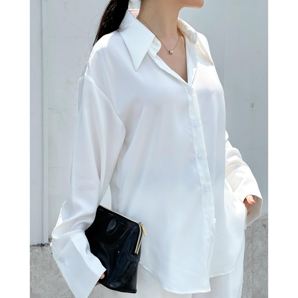 Áo sơ mi lụa Aurore Cloth