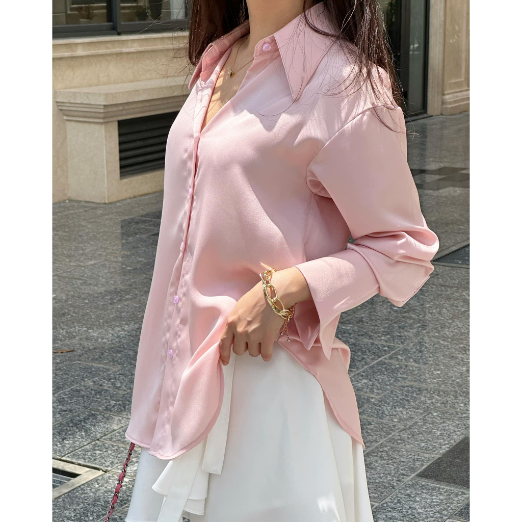 Áo sơ mi lụa Aurore Cloth