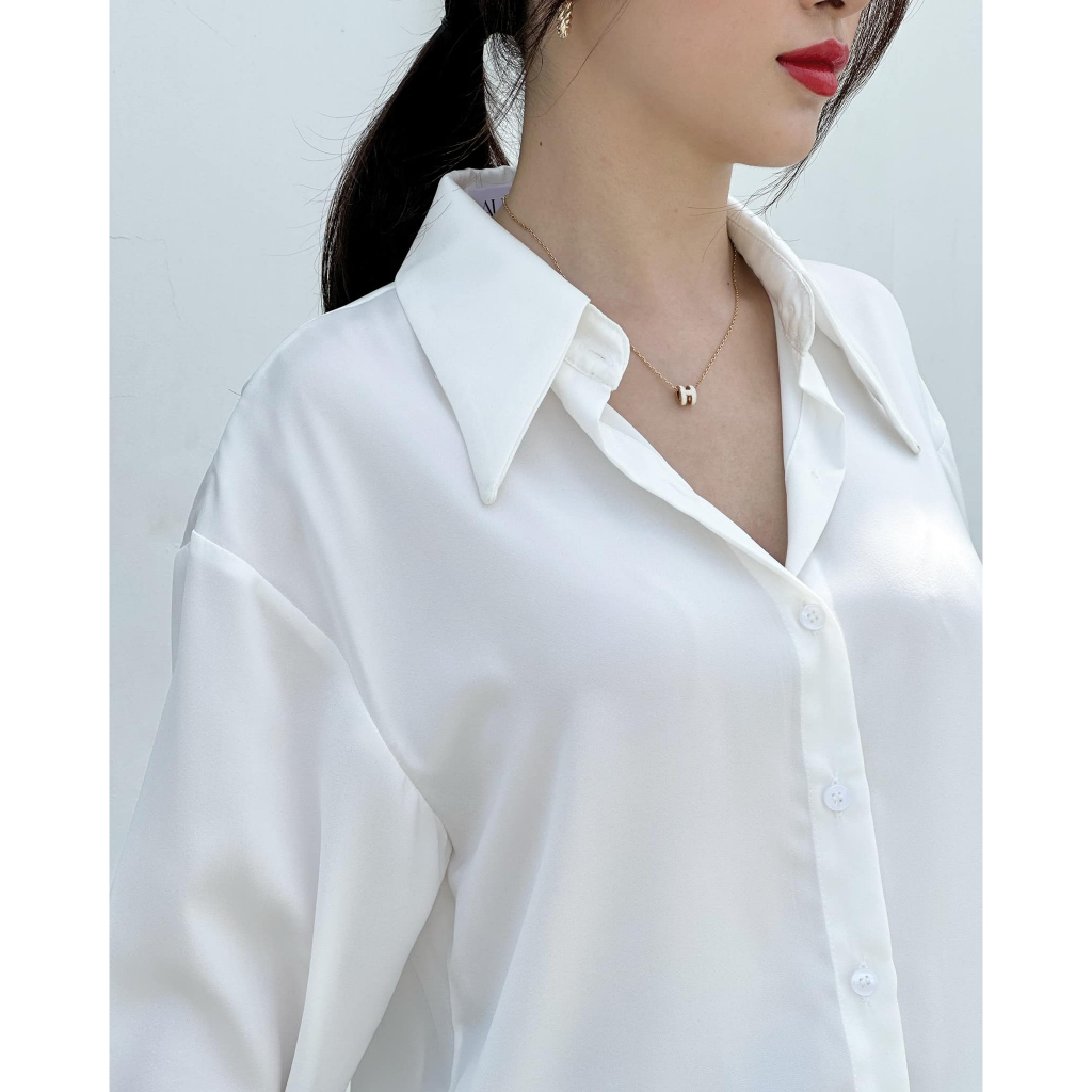 Áo sơ mi lụa Aurore Cloth