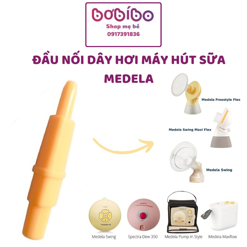 Đầu nối dây hơi máy hút sữa Medela Pump, Medela MaxFlow, Medela Swing sản xuất bởi Maymom