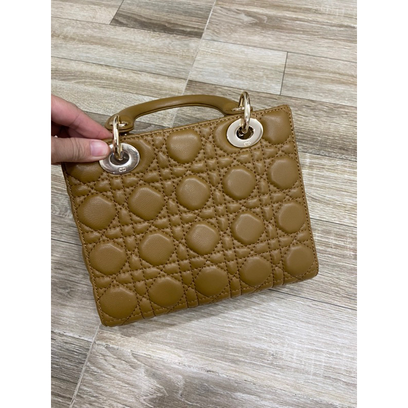 Túi si da thật hiệu Dior
