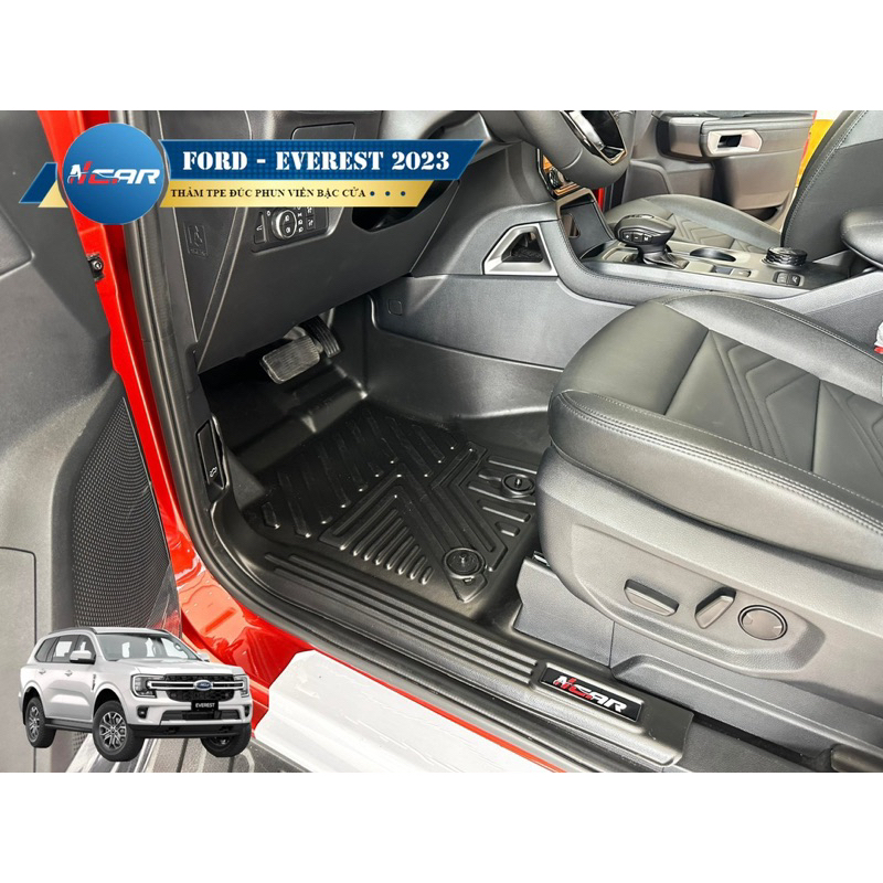 Thảm lót sàn dành cho xe Ford Everest 2023