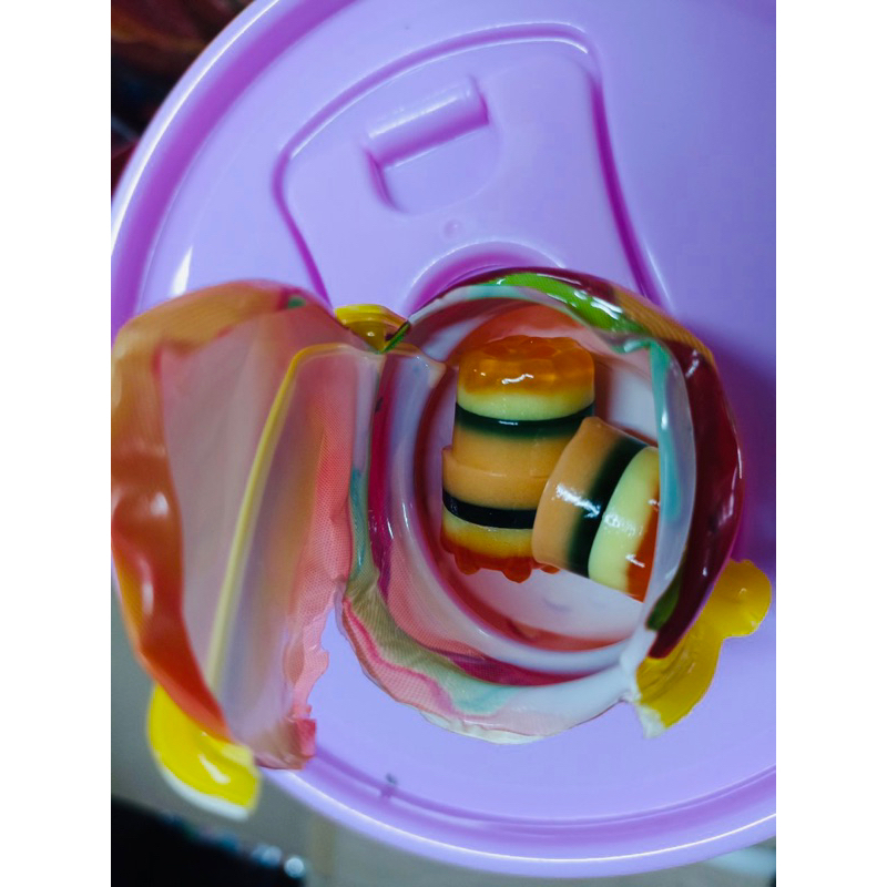 Lọ 60 chiếc kẹo Hambeger loại to đại siêu ngon