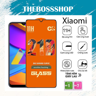 Kính cường lực full màn Xiaomi redmi A3/10a/redmi 9a/redmi 9c /redmi 10/redmi note 11s/ redmi note 10s/note 11 pro