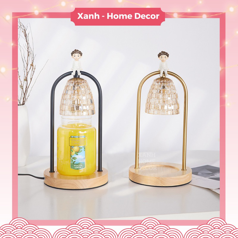 Đèn đốt nến thơm dành cho Yanke.e, có hẹn giờ