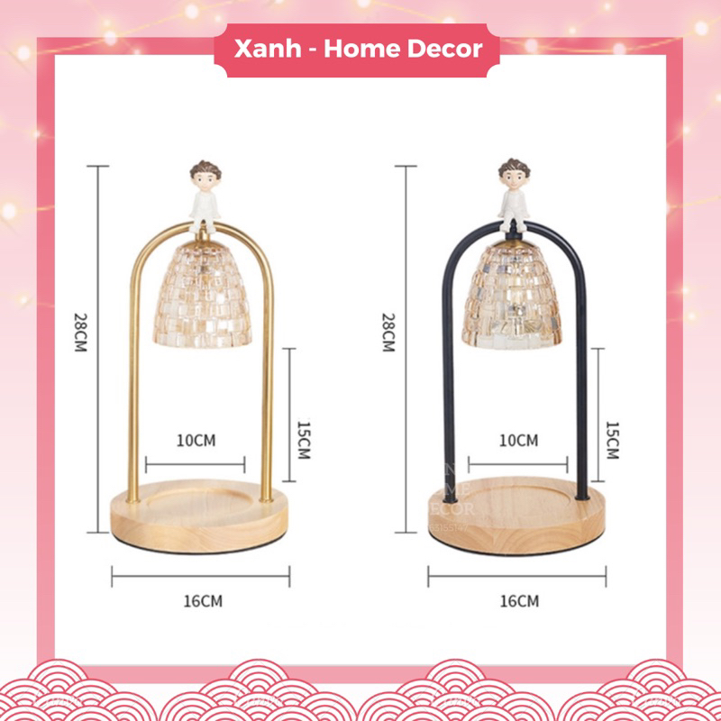 Đèn đốt nến thơm dành cho Yanke.e, có hẹn giờ