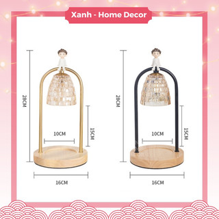Đèn đốt nến thơm dành cho Yanke.e, có hẹn giờ