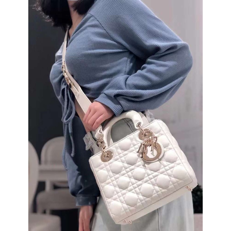 Túi si da thật hiệu Dior