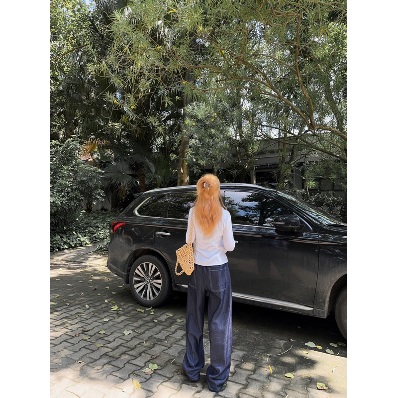 ÁO RUFFLE SHIRT OOTD