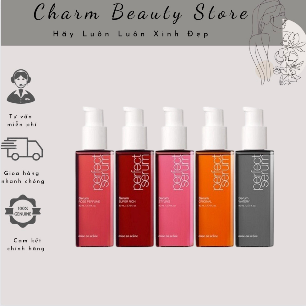 Tinh Chất Dưỡng Tóc Mềm Mượt Perfect Repair Misen 80ml