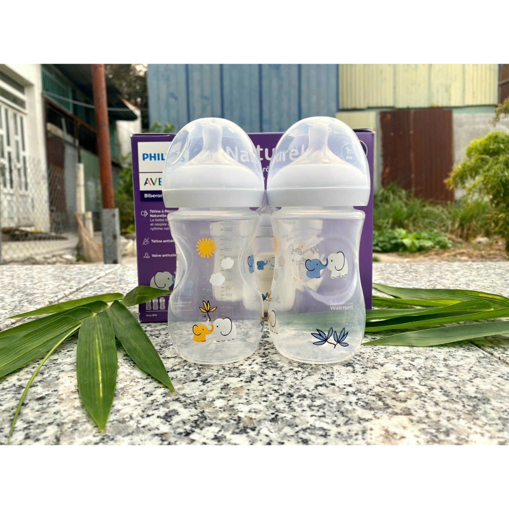 MẪU MỚI 2022  BÌNH SỮA AVENT  RESPONSE 125ML / 260ML / 330Ml  NÚM TY SIÊU MỀM