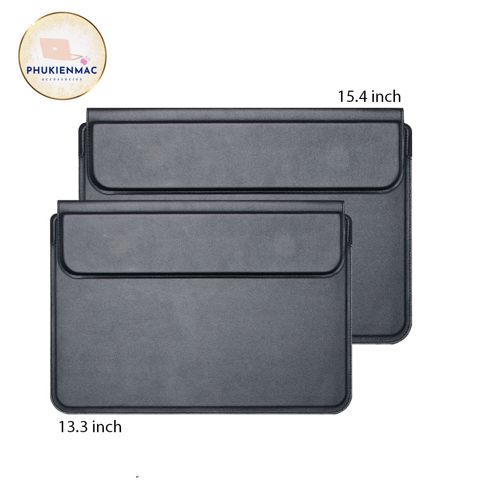 Túi đựng Laptop Macbook Air/Pro 13.3 inch/14 inch /15.4 inch Màu Đen tích hợp Giá Đỡ và Lót Chuột