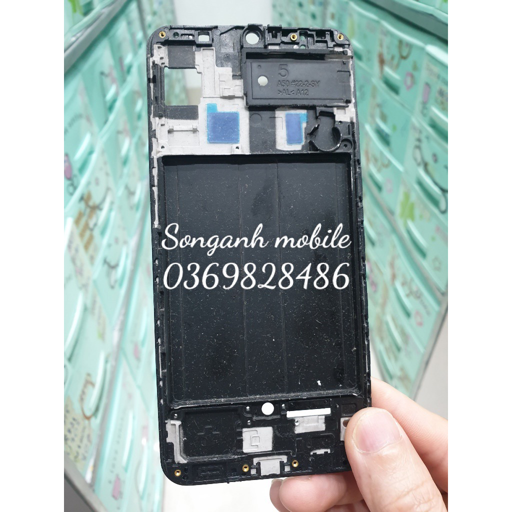 ￼Nắp Lưng - Bo Viền - Khung Xương Đỡ Màn Samsung A50 2019 / SM-A505