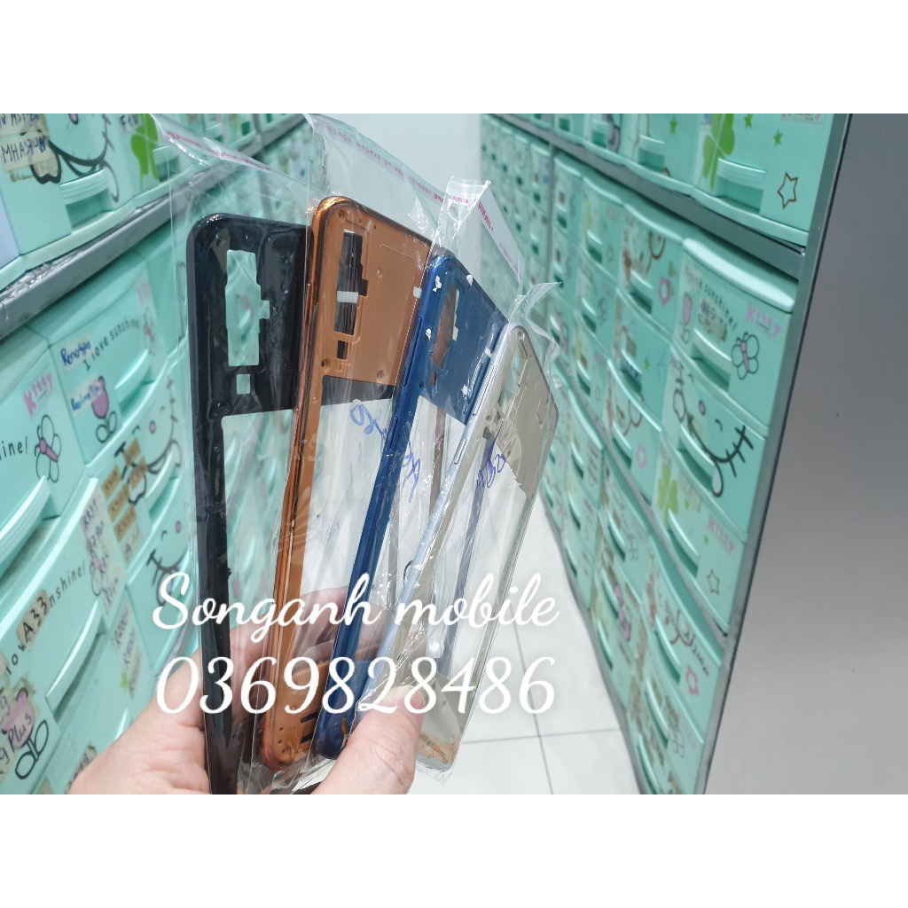￼Nắp Lưng - Bo Viền - Khung Xương Đỡ Màn Samsung A50 2019 / SM-A505