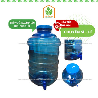 Thùng ủ rác hữu cơ 20 lít dày dặn, thùng ủ phân hữu cơ, rác thải nhà bếp chất lượng tốt