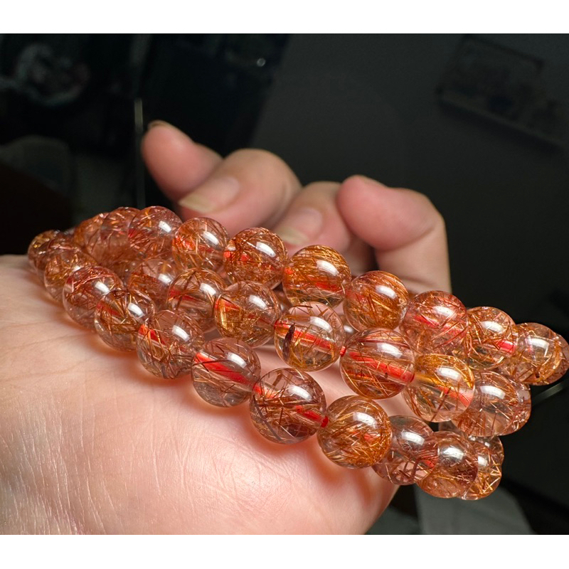 Vòng tay tóc đỏ 7li