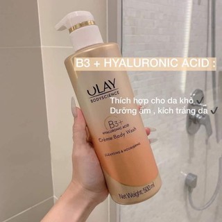 Sữa tắm Olay B3 500ml bản Thái chính hãng