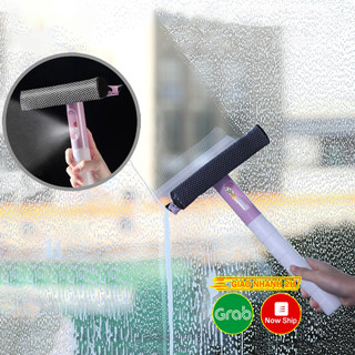 Cây lau kính tích hợp bình xịt kèm gạt nước thông minh