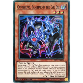 Catoblepas, Familiar of the Evil Eye |EN| Super Rare