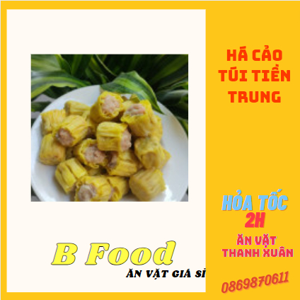 HÁ CẢO TÚI TIỀN TRUNG, NGON ĐỘC LẠ THẢ LẨU, CHIÊN NGON KHAY 500G